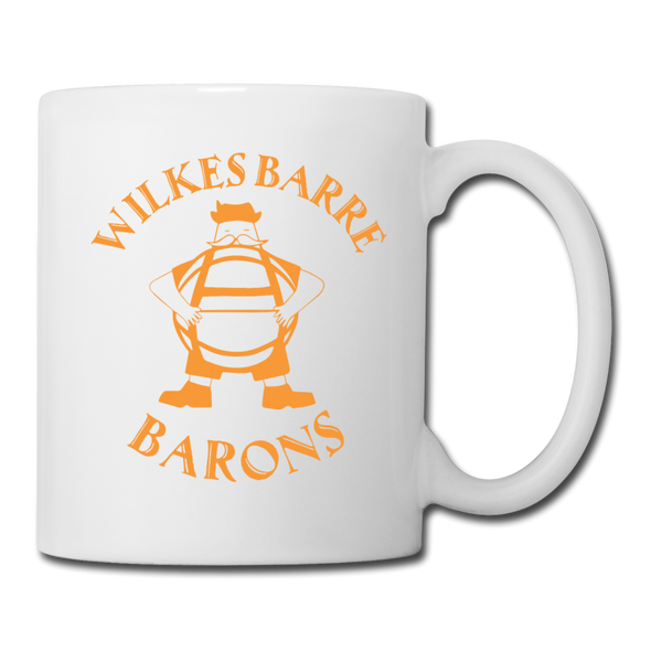 Wilkes Barre Barons Mug - white