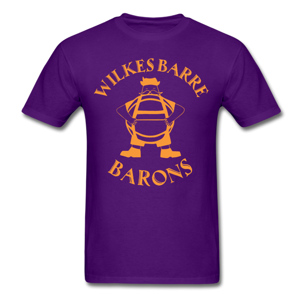 Wilkes Barre Barons T-Shirt - purple