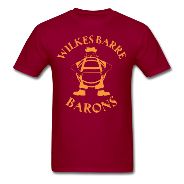 Wilkes Barre Barons T-Shirt - dark red