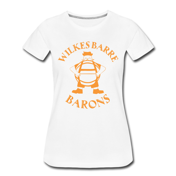 Wilkes Barre Barons Women’s T-Shirt - white