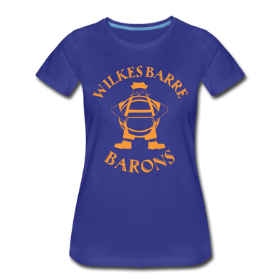 Wilkes Barre Barons Women’s T-Shirt - royal blue
