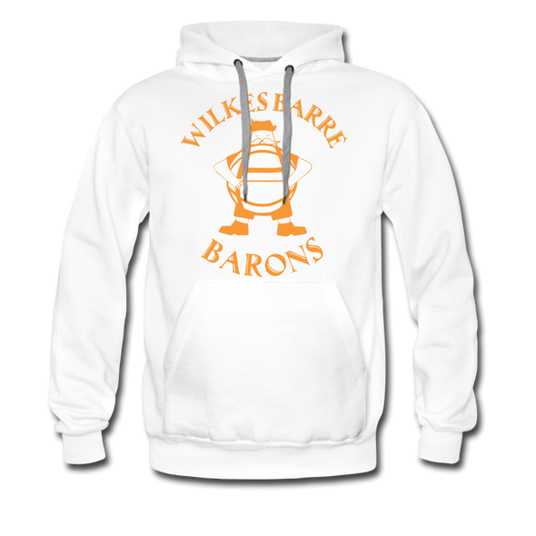 Wilkes Barre Barons Hoodie (Premium) - white