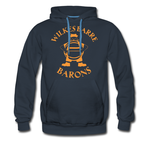 Wilkes Barre Barons Hoodie (Premium) - navy