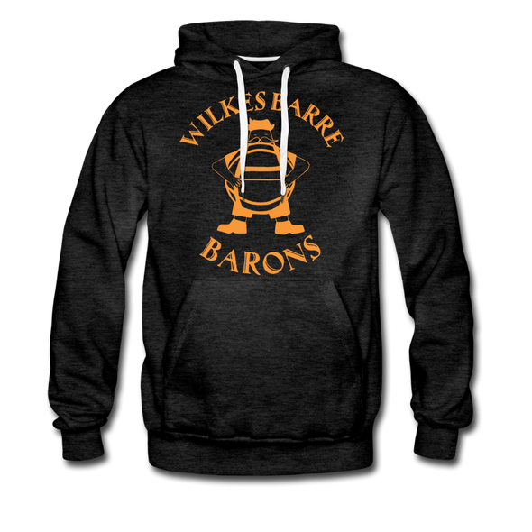 Wilkes Barre Barons Hoodie (Premium) - charcoal gray