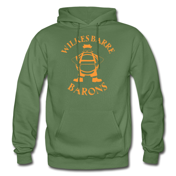 Wilkes Barre Barons Hoodie - military green