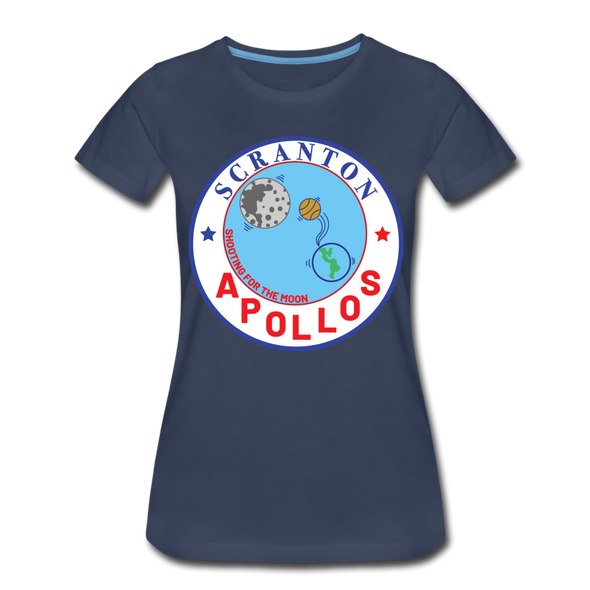 Scranton Apollos Women’s T-Shirt - navy
