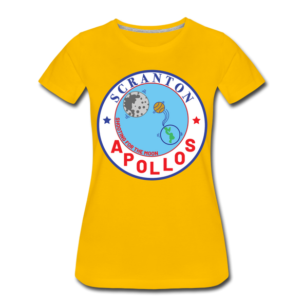 Scranton Apollos Women’s T-Shirt - sun yellow