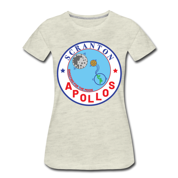 Scranton Apollos Women’s T-Shirt - heather oatmeal