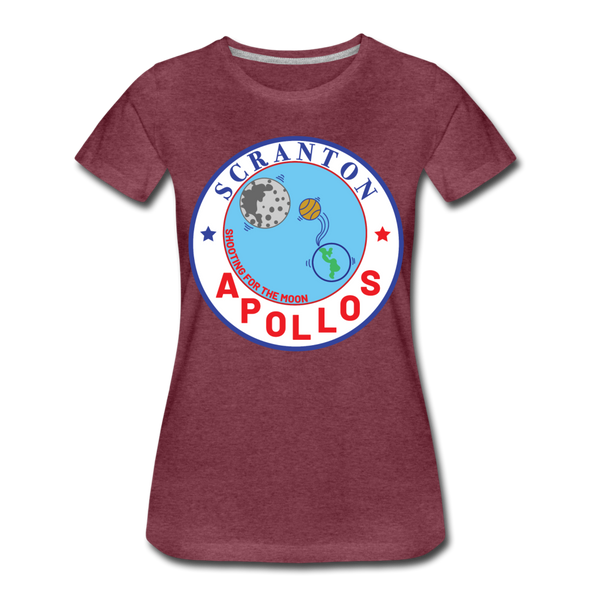 Scranton Apollos Women’s T-Shirt - heather burgundy