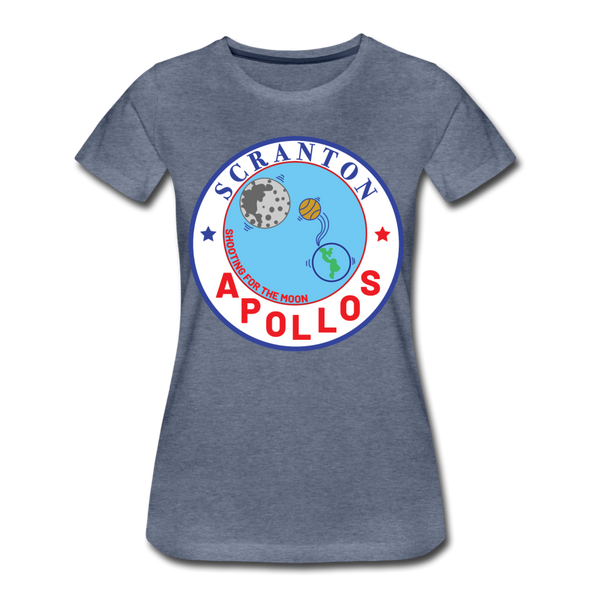 Scranton Apollos Women’s T-Shirt - heather blue