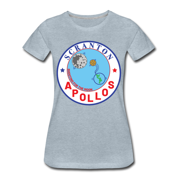 Scranton Apollos Women’s T-Shirt - heather ice blue