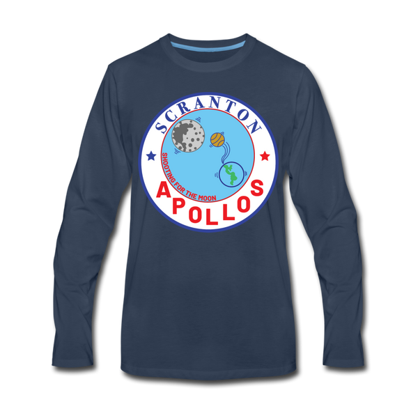 Scranton Apollos Long Sleeve T-Shirt - navy