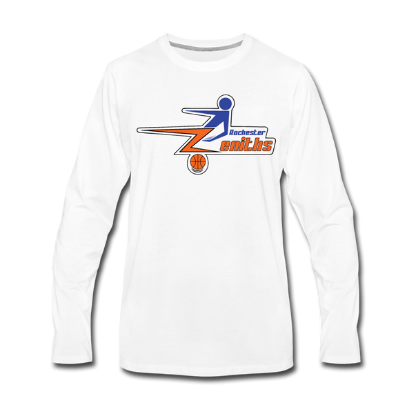 Rochester Zeniths Long Sleeve T-Shirt - white