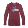 Rochester Zeniths Long Sleeve T-Shirt - heather burgundy