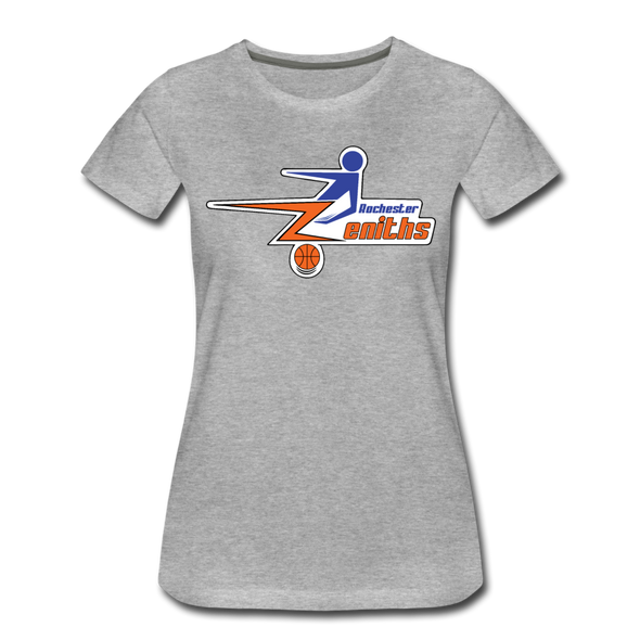 Rochester Zeniths Women’s T-Shirt - heather gray