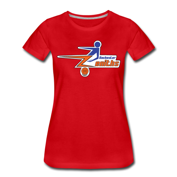 Rochester Zeniths Women’s T-Shirt - red