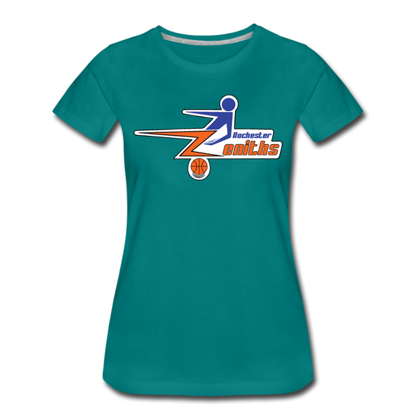 Rochester Zeniths Women’s T-Shirt - teal