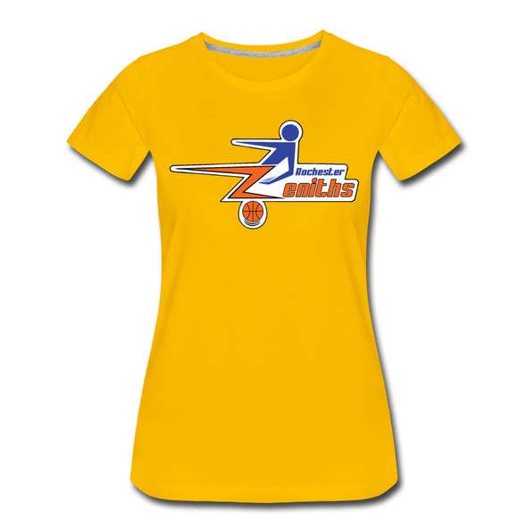 Rochester Zeniths Women’s T-Shirt - sun yellow