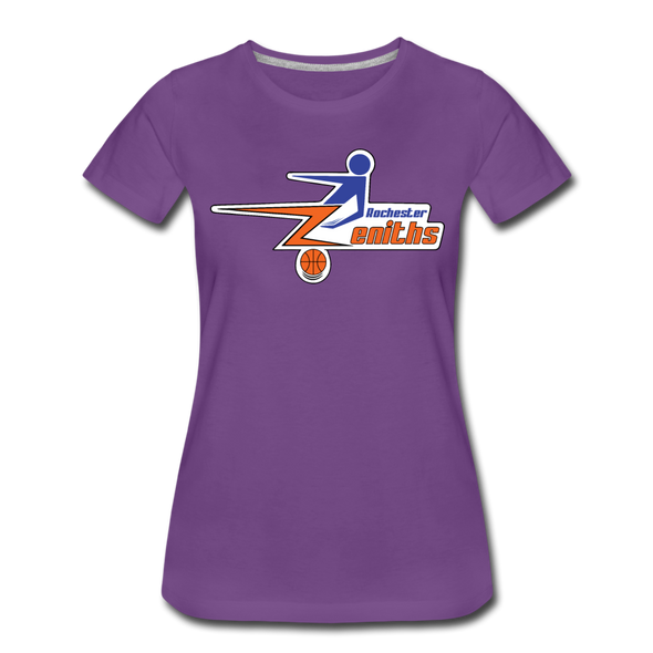 Rochester Zeniths Women’s T-Shirt - purple