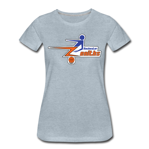 Rochester Zeniths Women’s T-Shirt - heather ice blue