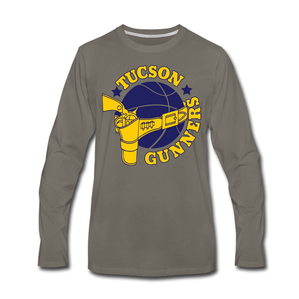 Tucson Gunners Long Sleeve T-Shirt - asphalt gray