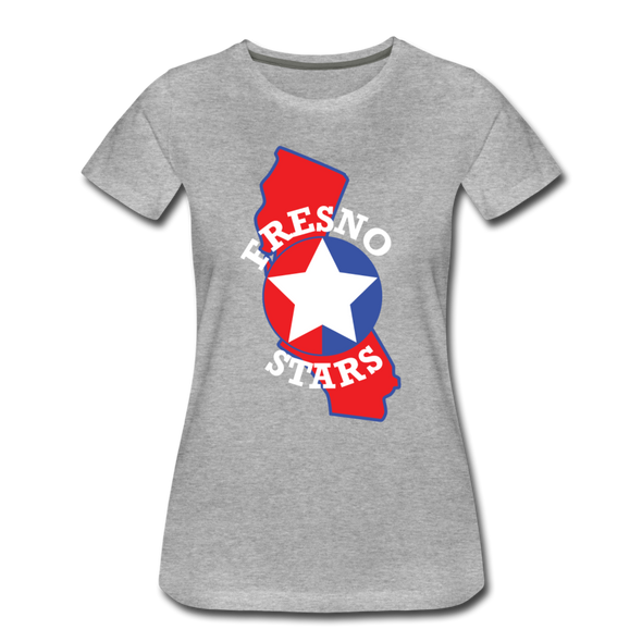 Fresno Stars Women’s T-Shirt - heather gray