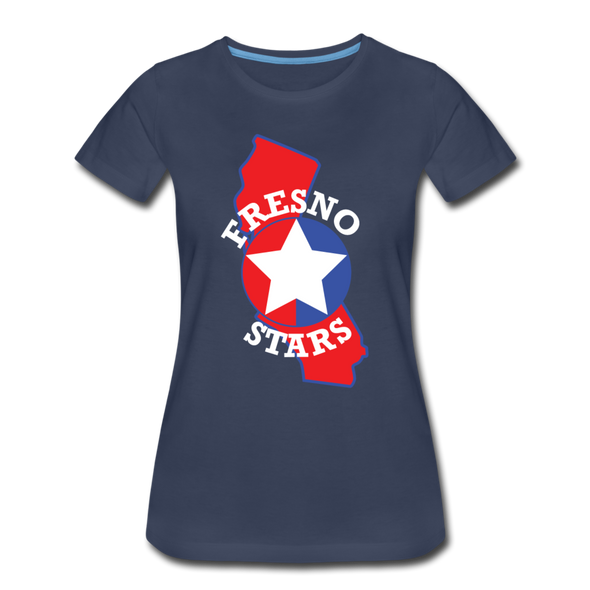 Fresno Stars Women’s T-Shirt - navy