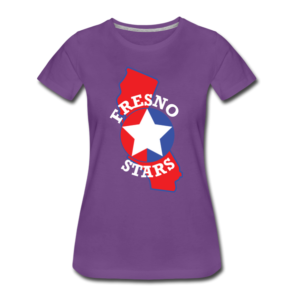 Fresno Stars Women’s T-Shirt - purple