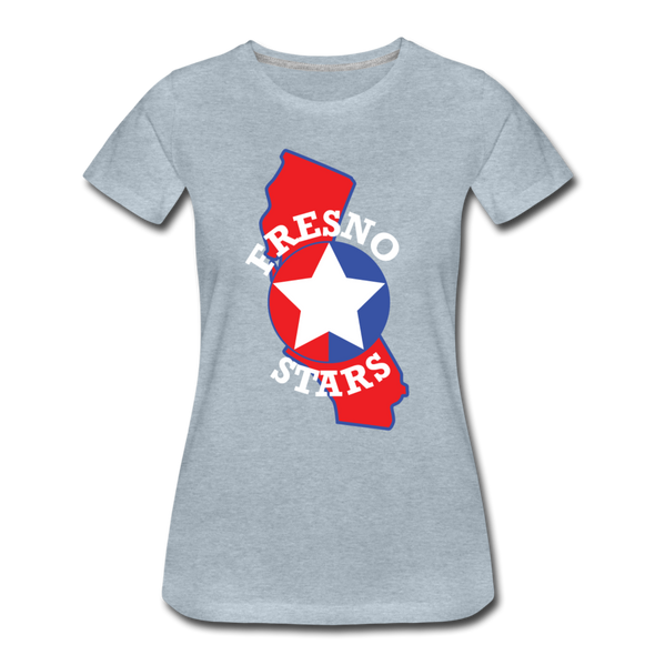 Fresno Stars Women’s T-Shirt - heather ice blue