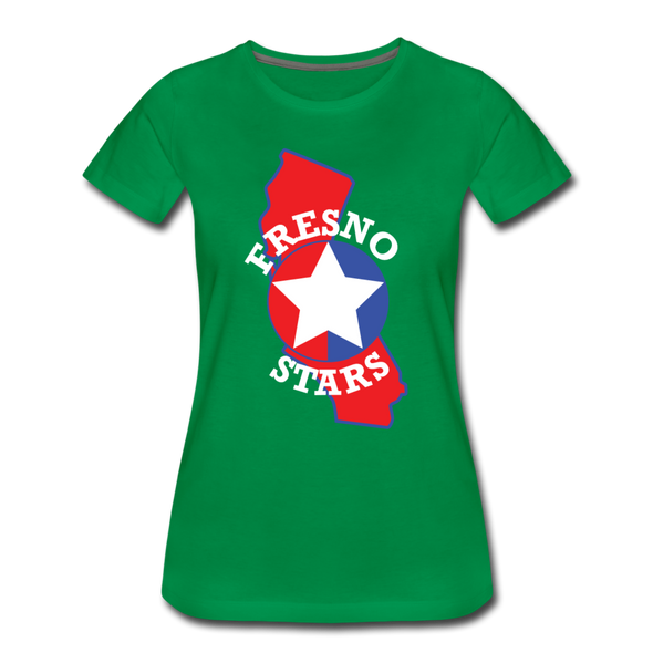 Fresno Stars Women’s T-Shirt - kelly green