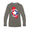 Fresno Stars Long Sleeve T-Shirt - asphalt gray