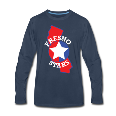 Fresno Stars Long Sleeve T-Shirt - navy