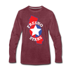 Fresno Stars Long Sleeve T-Shirt - heather burgundy
