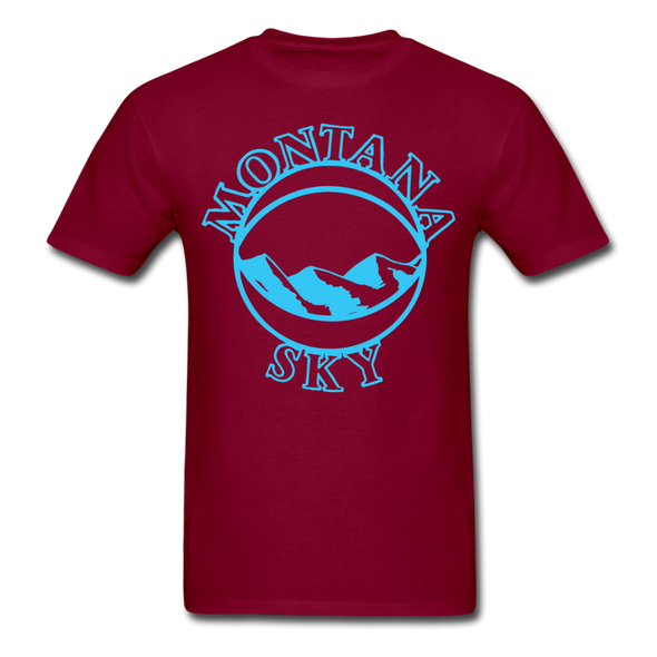 Montana Sky T-Shirt - burgundy