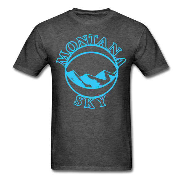 Montana Sky T-Shirt - heather black