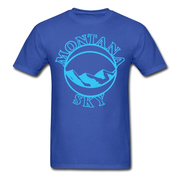 Montana Sky T-Shirt - royal blue