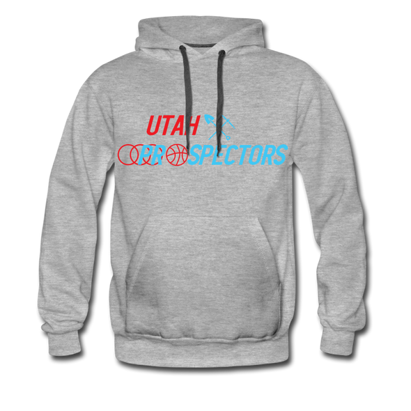 Utah Prospectors Hoodie (Premium) - heather gray