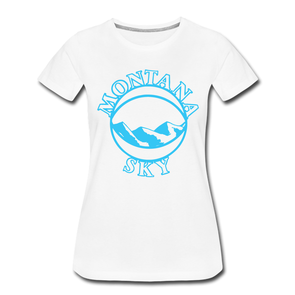 Montana Sky Women’s T-Shirt - white