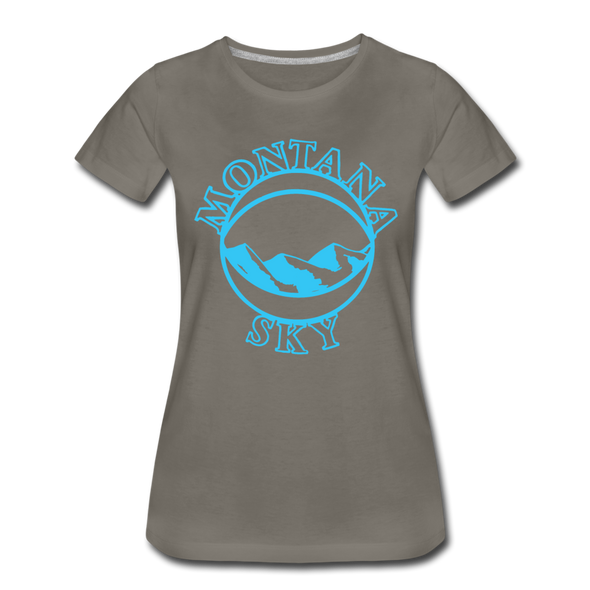 Montana Sky Women’s T-Shirt - asphalt gray