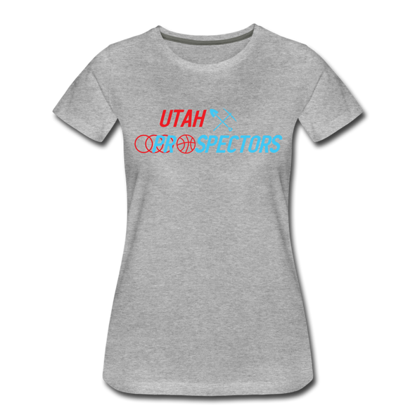 Utah Prospectors Women’s T-Shirt - heather gray