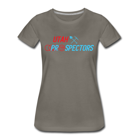 Utah Prospectors Women’s T-Shirt - asphalt gray