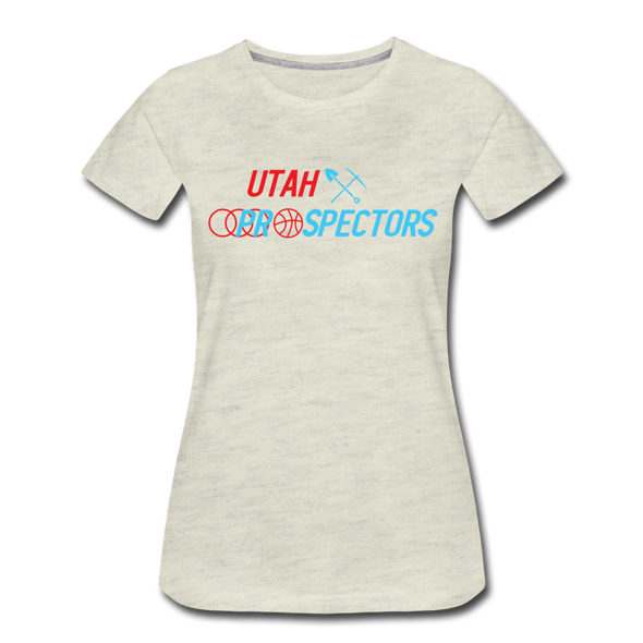 Utah Prospectors Women’s T-Shirt - heather oatmeal