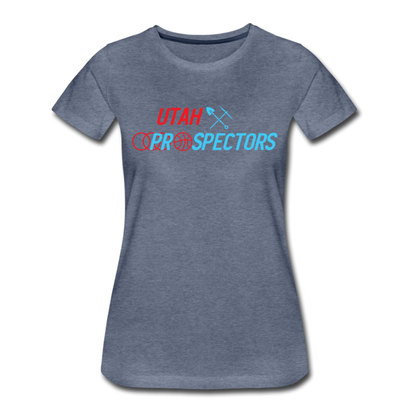 Utah Prospectors Women’s T-Shirt - heather blue