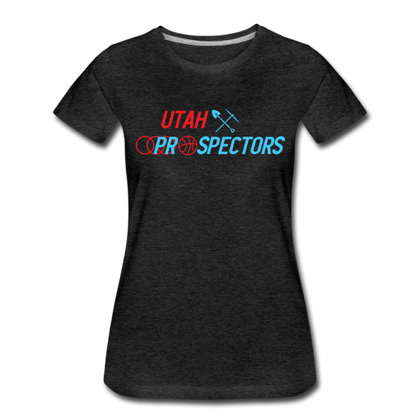 Utah Prospectors Women’s T-Shirt - charcoal gray