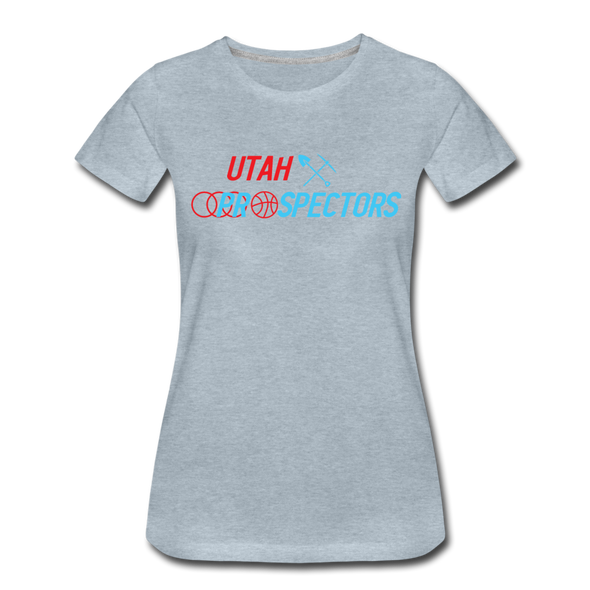 Utah Prospectors Women’s T-Shirt - heather ice blue