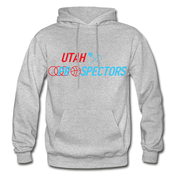 Utah Prospectors Hoodie - heather gray