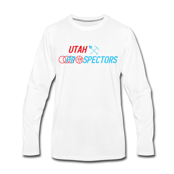 Utah Prospectors Long Sleeve T-Shirt - white