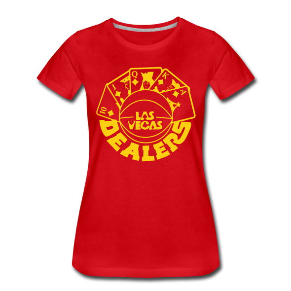 Las Vegas Dealers Women’s T-Shirt - red