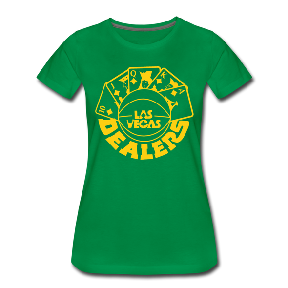 Las Vegas Dealers Women’s T-Shirt - kelly green