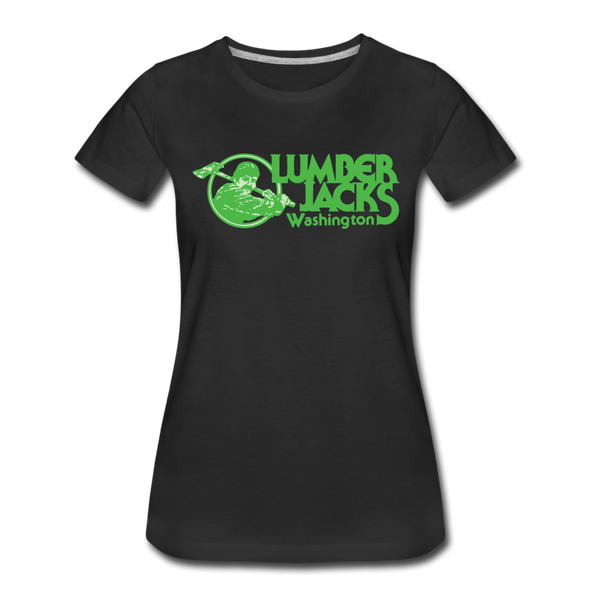 Washington Lumberjacks Women’s T-Shirt - black